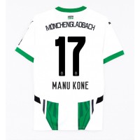 Camisa de time de futebol Borussia Monchengladbach Manu Kone #17 Replicas 1º Equipamento 2024-25 Manga Curta